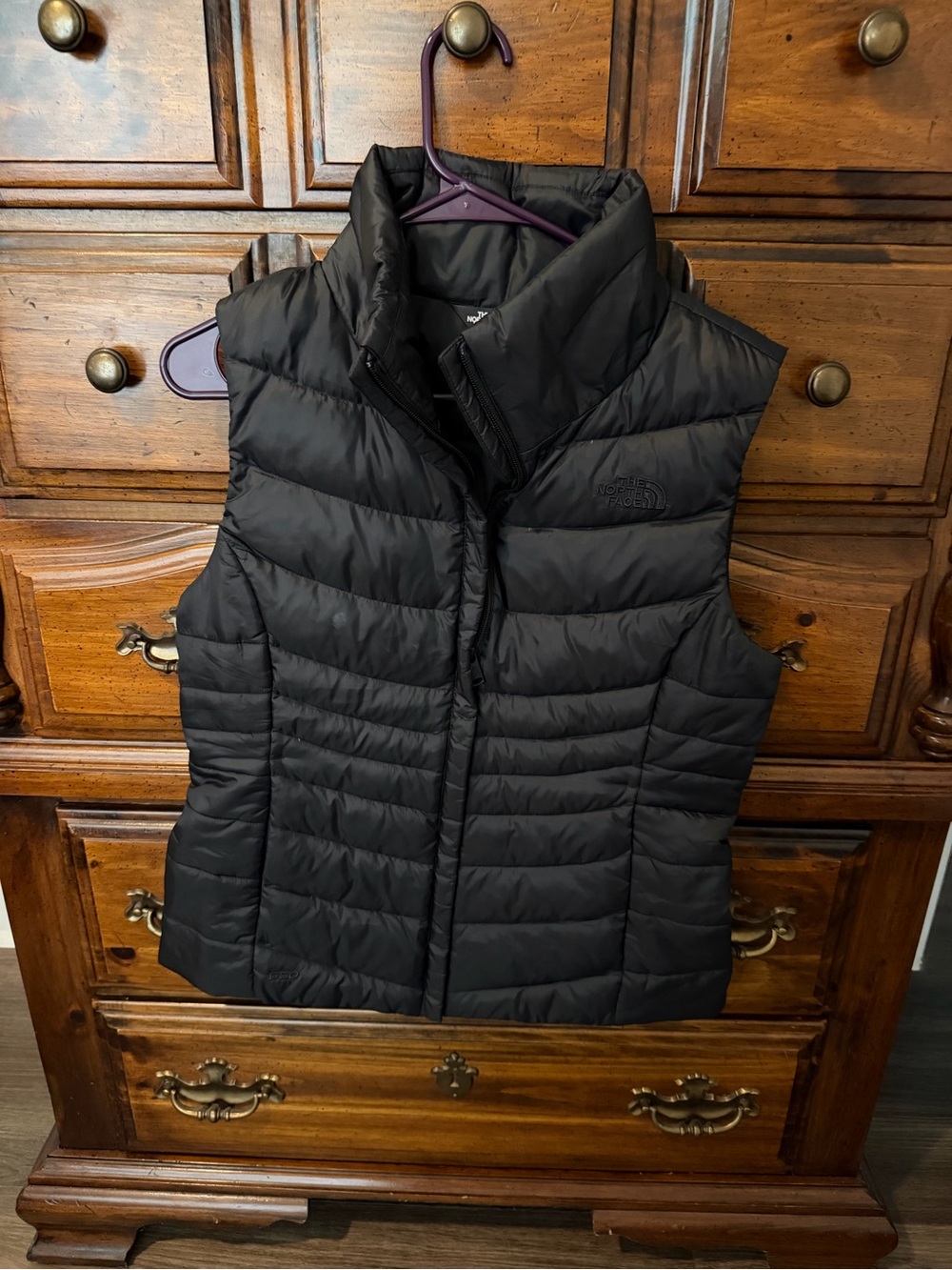 The North Face Women’s Black Quilted Down Vest